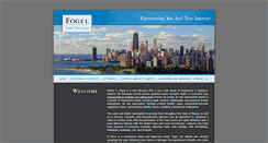 Desktop Screenshot of fogellawchicago.com